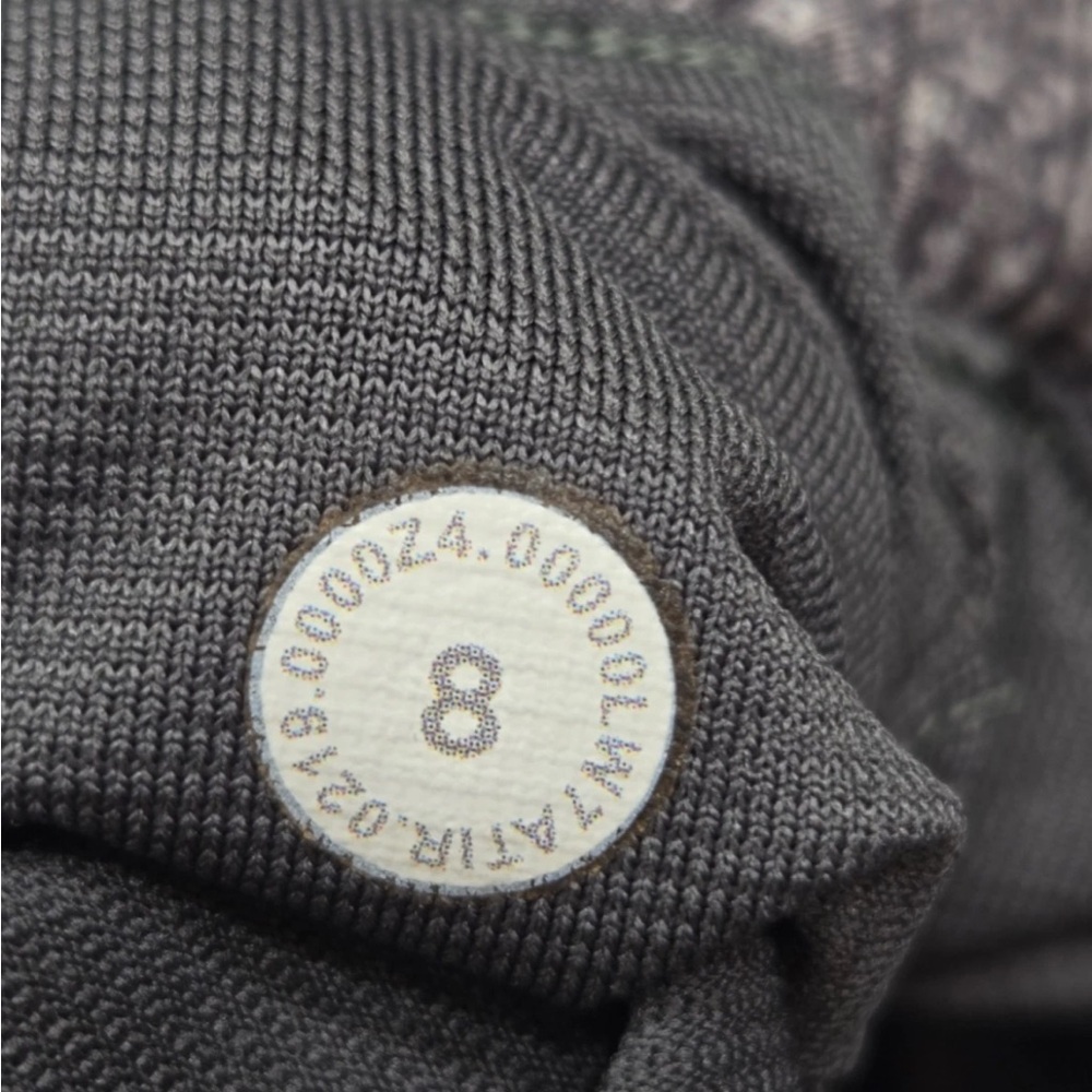 Lululemon Hotty Hot Short II 2.5" Heather Lux Multi Black Gray Reflect Size 8 - Picture 4 of 9